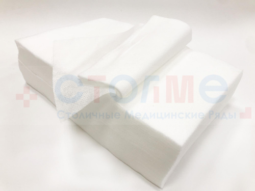 Салфетки Cotto (сетка), 20х30 см, белый, 100 шт/упк