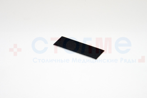 Набор сменных вкладышей для педикюра 80 грит, 127х43 мм, черный, 40 шт/упк