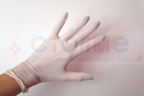 Перчатки  латексные стерильные опудренные DiaMax-S, S, белый, 1 пар/упк